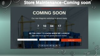 Store Maintenance-Coming soon
 