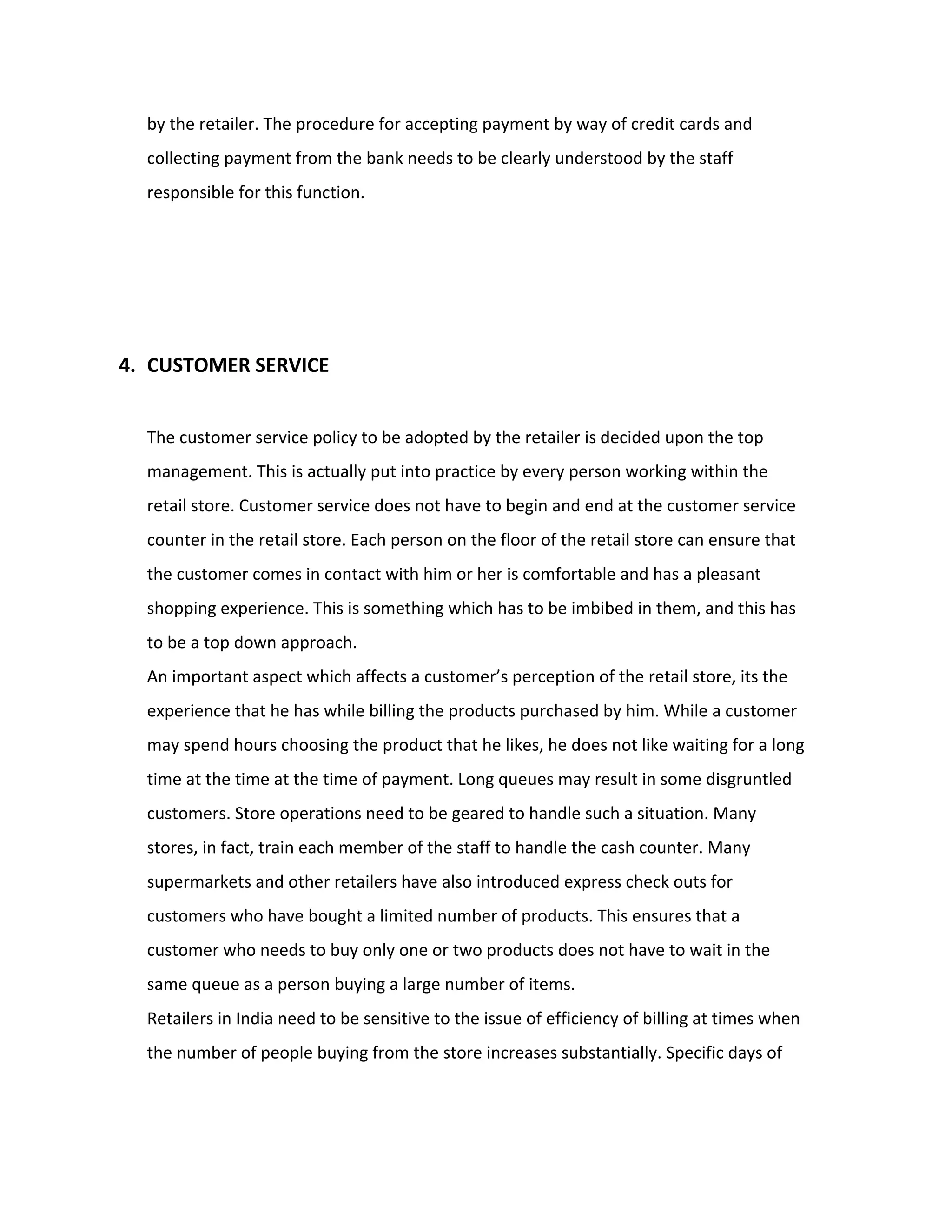 Store Operations ...