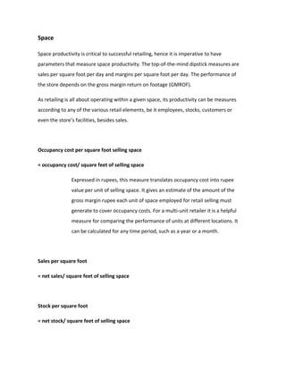 Store Operations ...