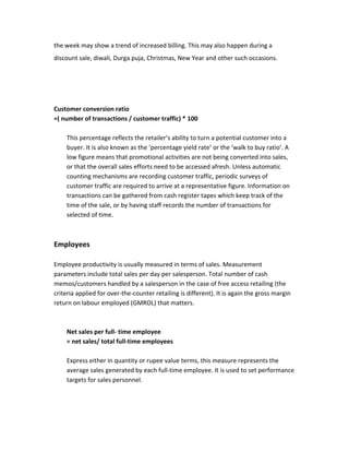 Store Operations ...