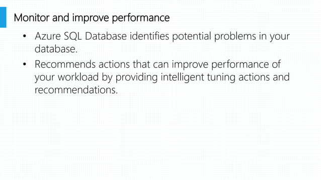 Store Data in Azure SQL Database | PPT