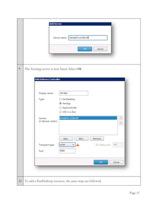 Citrix StoreFront - Implementation Guide | PDF
