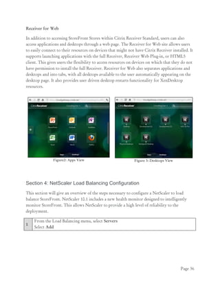 Citrix StoreFront - Implementation Guide | PDF