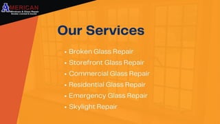 Storefront installation service in washington dc