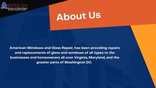 Storefront installation service in washington dc