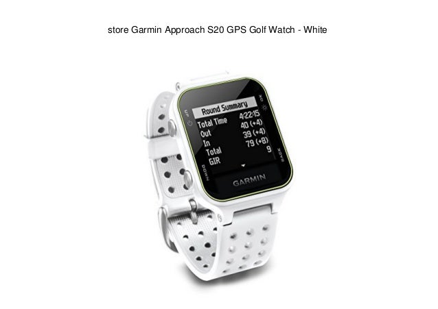 s20 gps golf watch