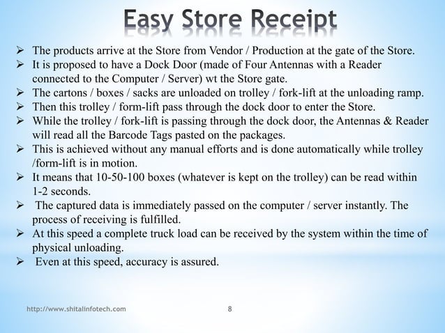 Store inventory system using barcode | PPTX