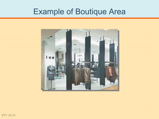Example of Boutique Area




PPT 18-15
 