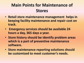 store mgt n maintenance.ppt