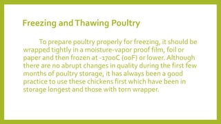 Store poultry and game bird | PPTX