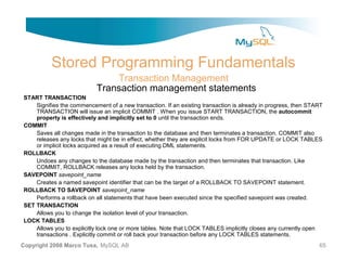 MySQL developing Store Procedure | PDF