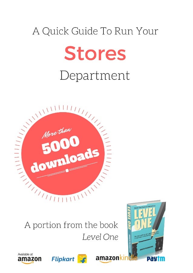 A Quick Guide To Stores Management For Beginners