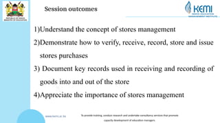 STORES MANAGEMENT FOR HOI-JS Training Slides - edited version.pptx