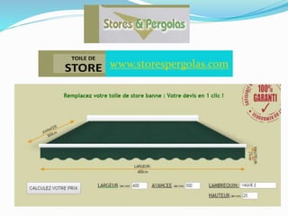 www.storespergolas.com
 