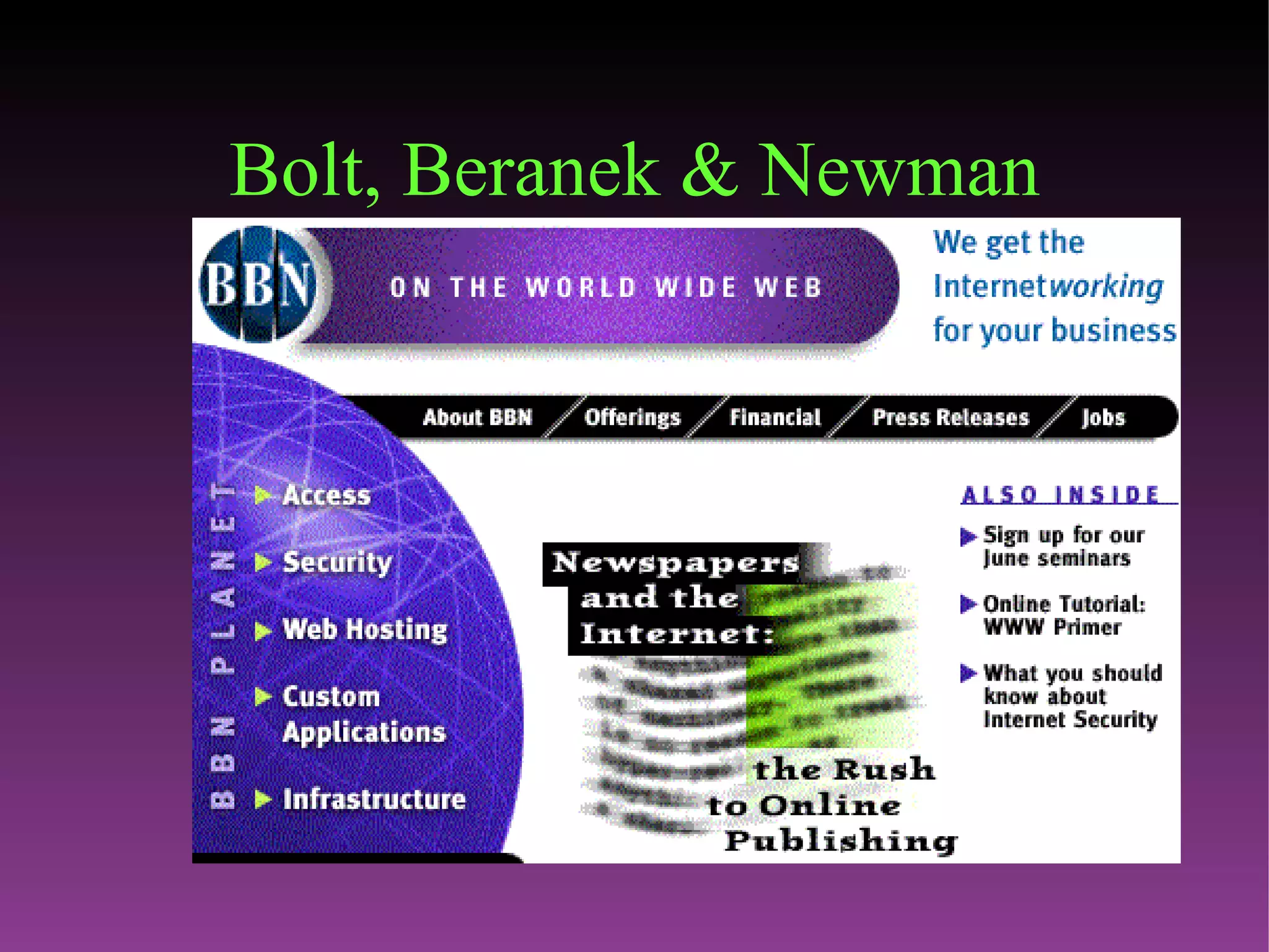 Bolt, Beranek & Newman 