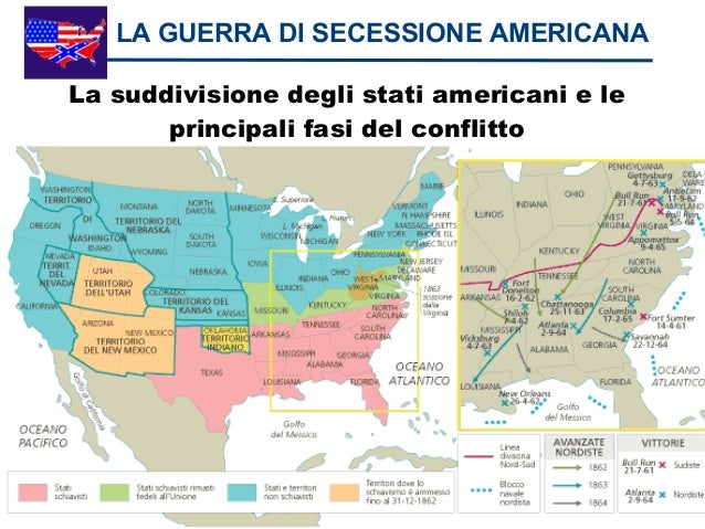 Localita Che Vide La Resa Dei Confederati E Nordisti Storia USA (dalle origini alla guerra di secessione)