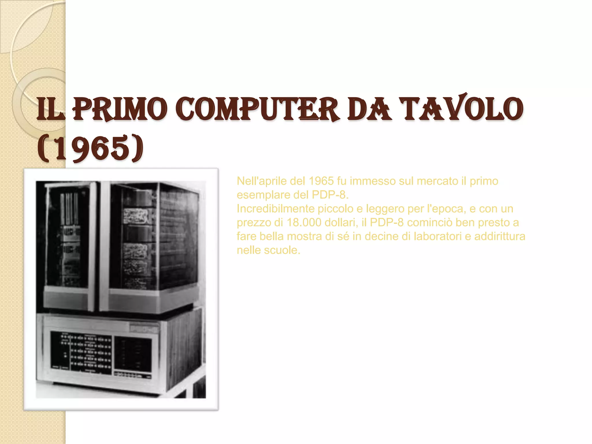 Storia dei computer | PPTX