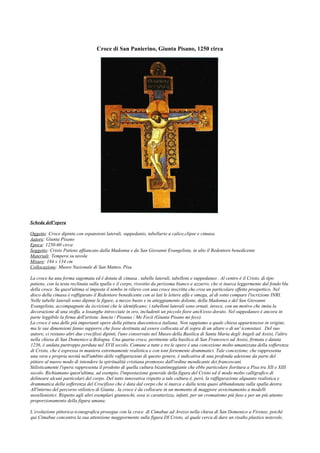 La crocifissione nelle croci dipinte | DOC