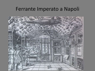 Ferrante Imperato a Napoli
 