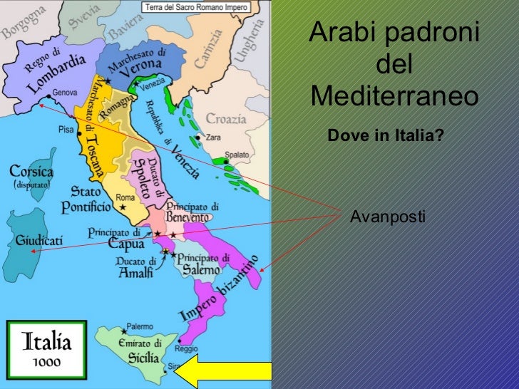 Storia lingua italiana. 02. Prestiti Arabi