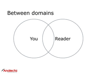 You Reader
Between domains
 