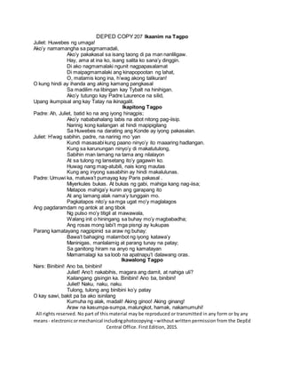 Stories filipino 2 nd | DOCX