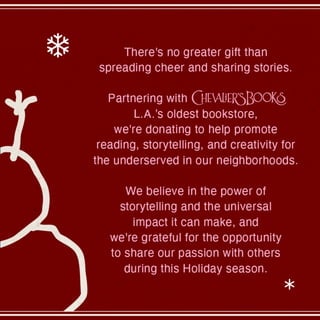 Stories For Tots Holiday Donations
