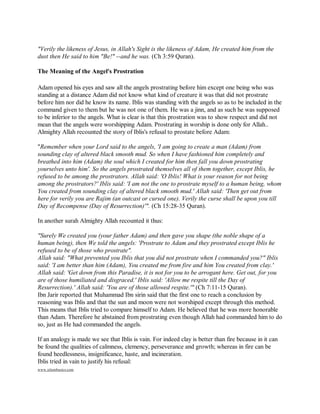 Prostrators Stories of the_prophets_by_ibn_kathir | PDF