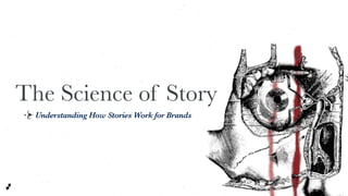 The Science of Story
Understanding How Stories Work for Brands
 