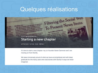 Quelques réalisations
 