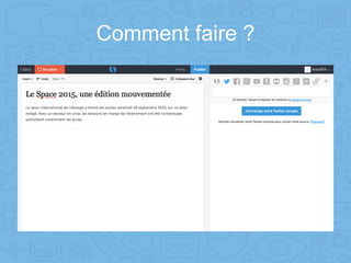 Comment faire ?
 