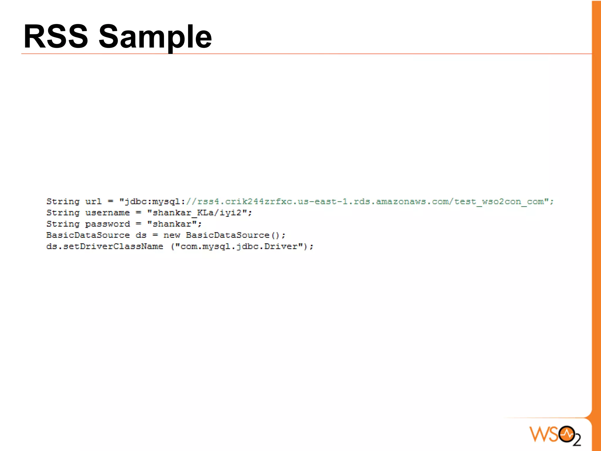 RSS Sample
 