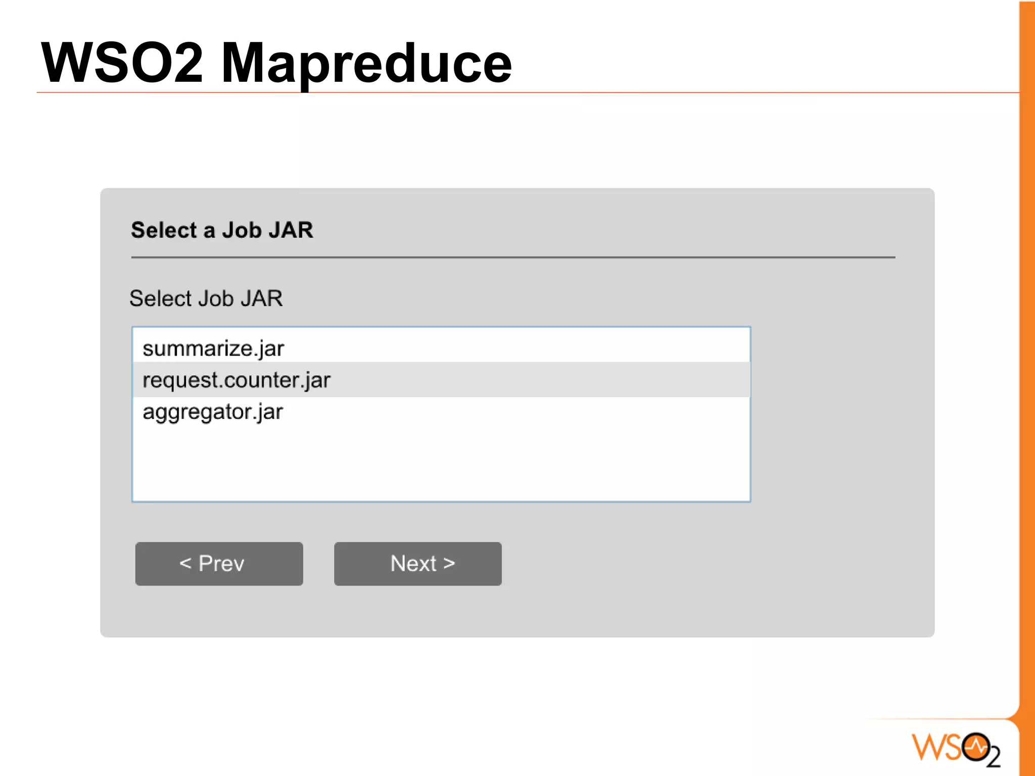 WSO2 Mapreduce
 