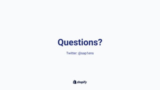 Questions?
Twitter: @sap1ens
 