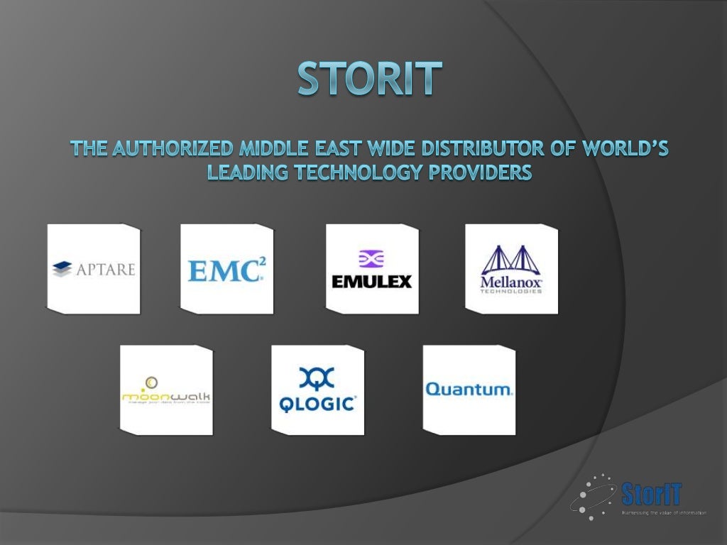 StorIT Distribution fzco slide share