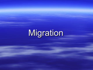 MigrationMigration
 