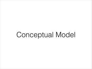 Conceptual Model
 