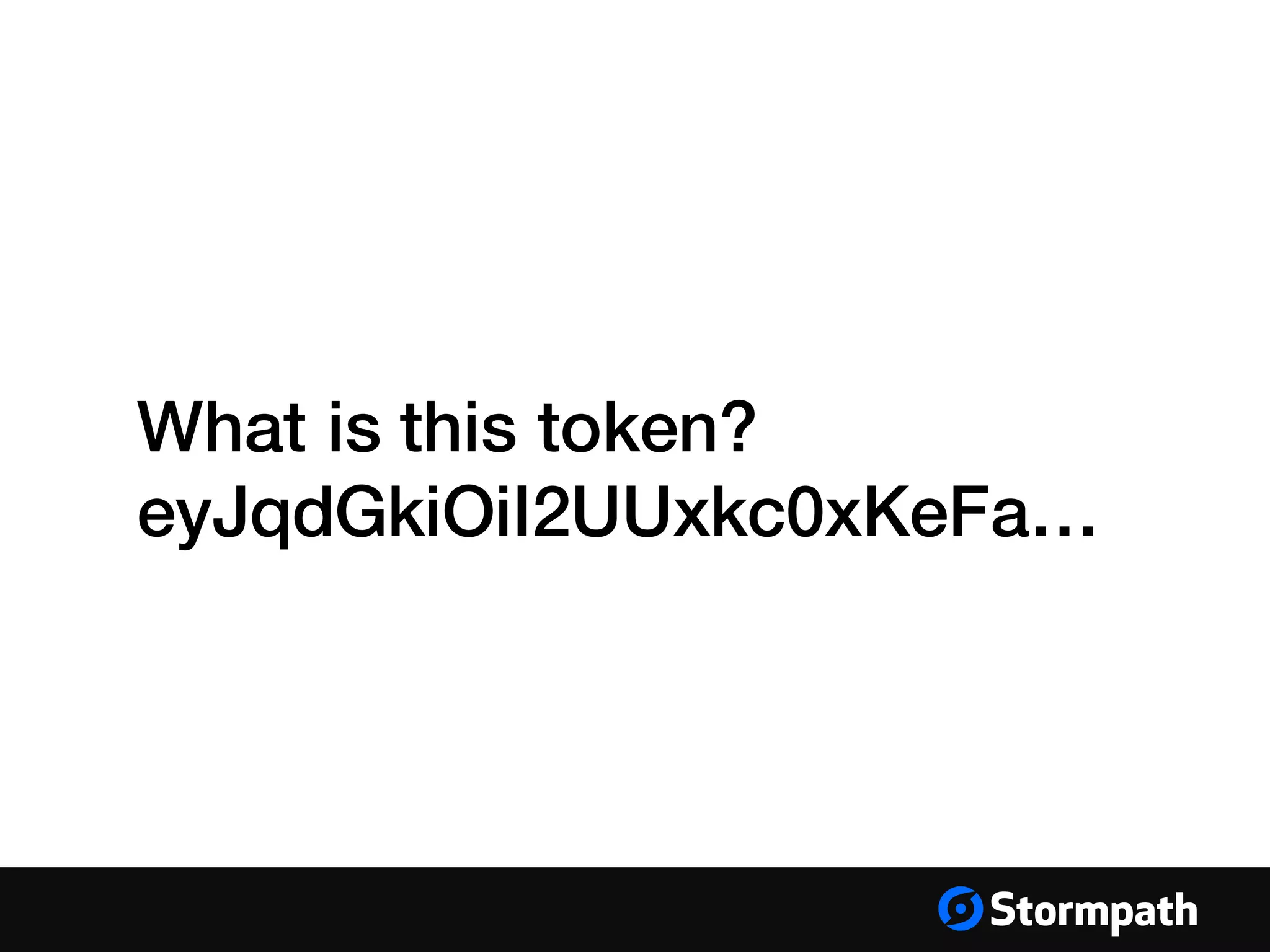 What is this token?
eyJqdGkiOiI2UUxkc0xKeFa…
 