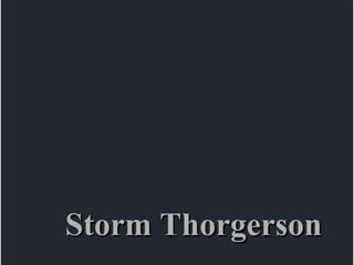 Storm Thorgerson 