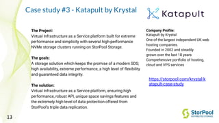 Case study #3 - Katapult by Krystal
13
Company Proﬁle:
Katapult by Krystal
One of the largest independent UK web
hosting c...