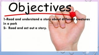 Exploring Park Creatures Through a Fun Story and Activities | PPTX
