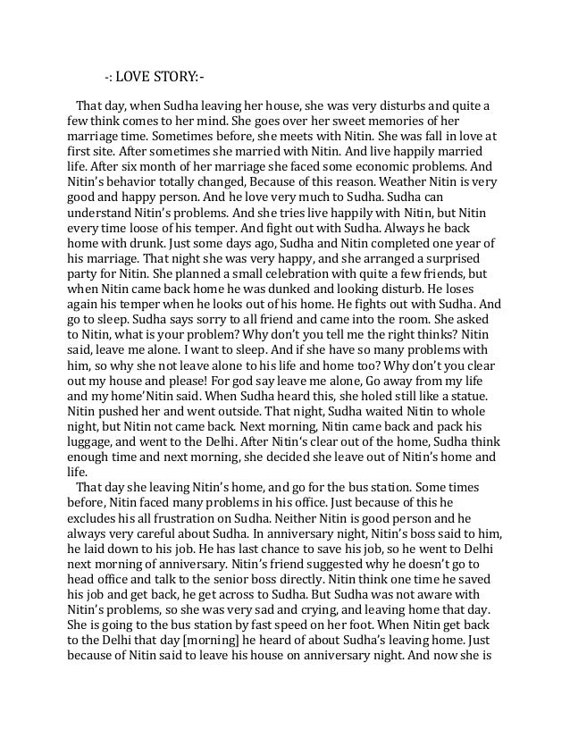 Story love story 1 or 2