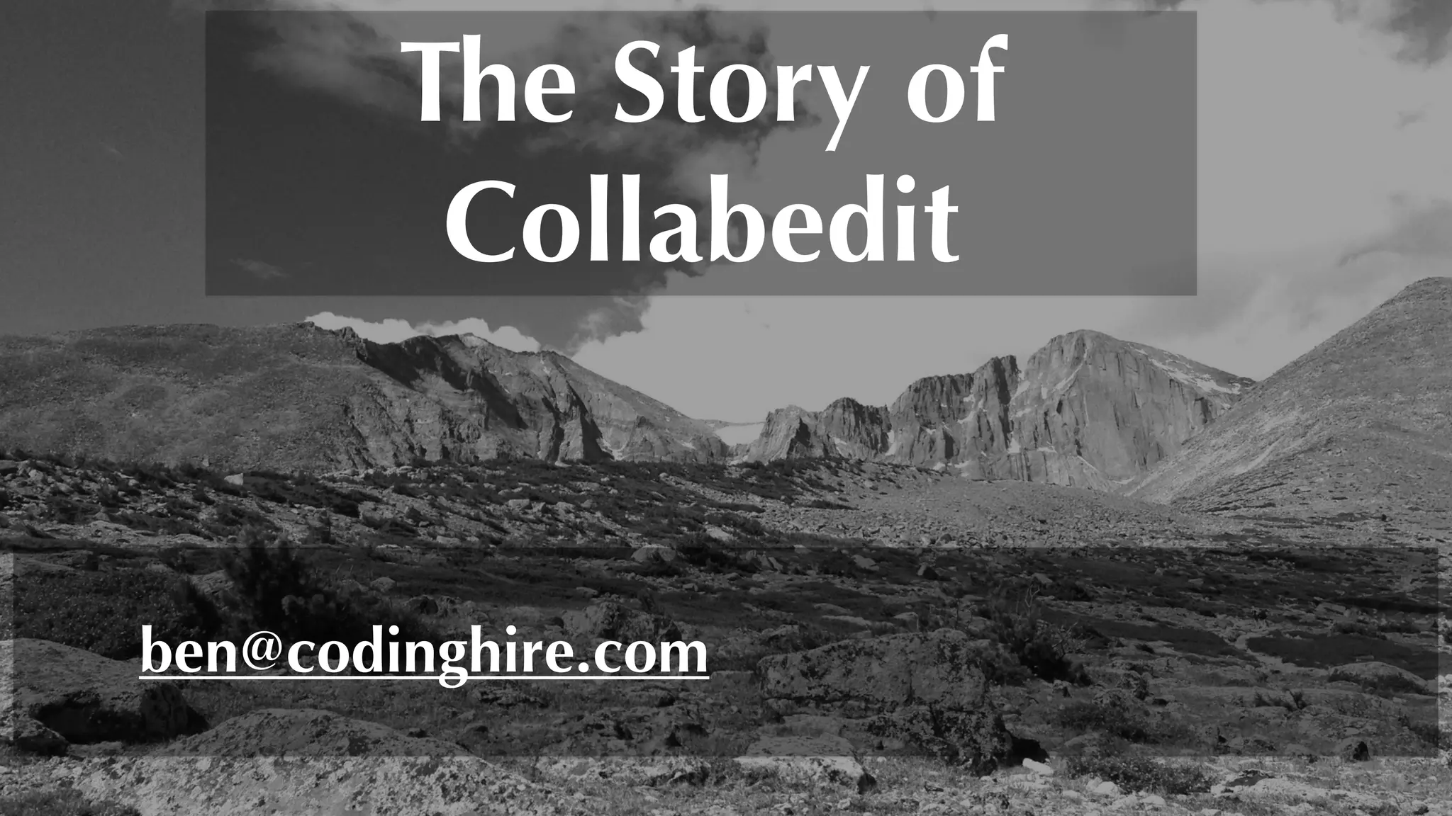 The Story of Collabedit | PDF