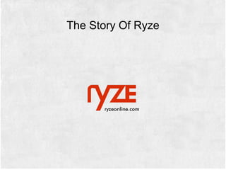 The Story Of Ryze
 