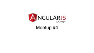 A Story about AngularJS
modularization development
Munich Meetup #4
 