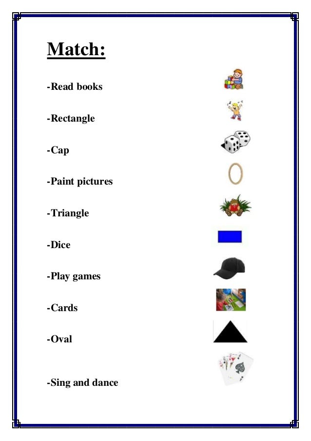 exercises for kg1