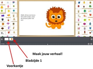 Maak jouw verhaal!
Bladzijde 1
Voorkantje
 