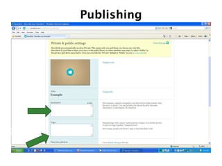 Publishing Write a short summary here: Add tags so people can search your Storybirds. 