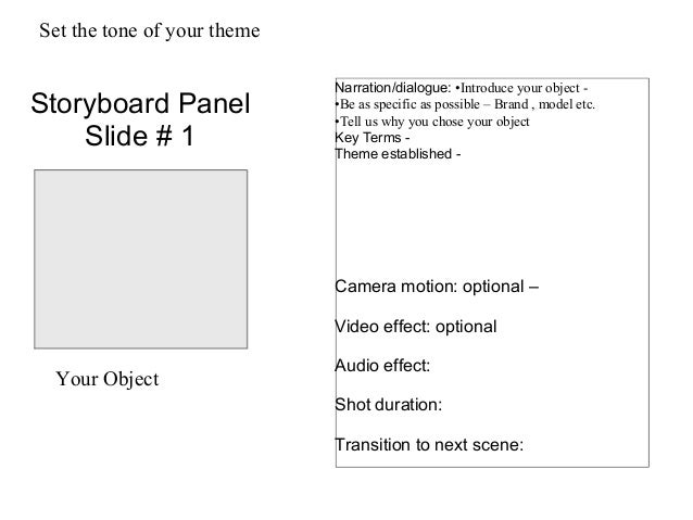 Story Board Template Origins Change