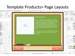 Template Products> Page Layouts
8/20/2015 swling@mmu.edu.my 36
 